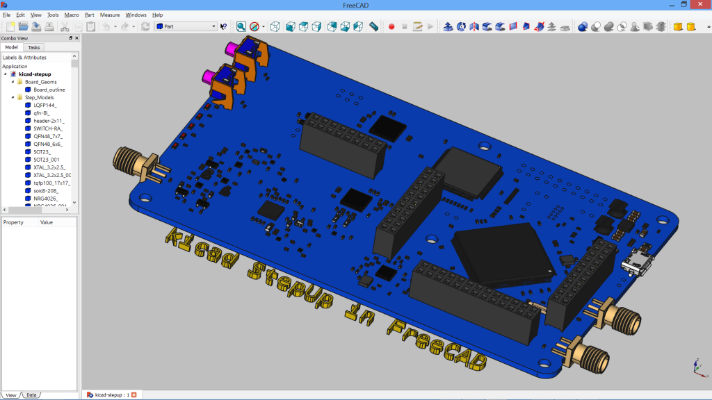 using freecad for blueprints